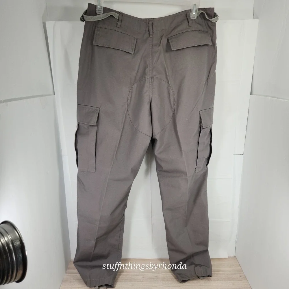 First Class Cargo Pants Adult Mens Size Medium Regular Ripstop Drawstring Bottom